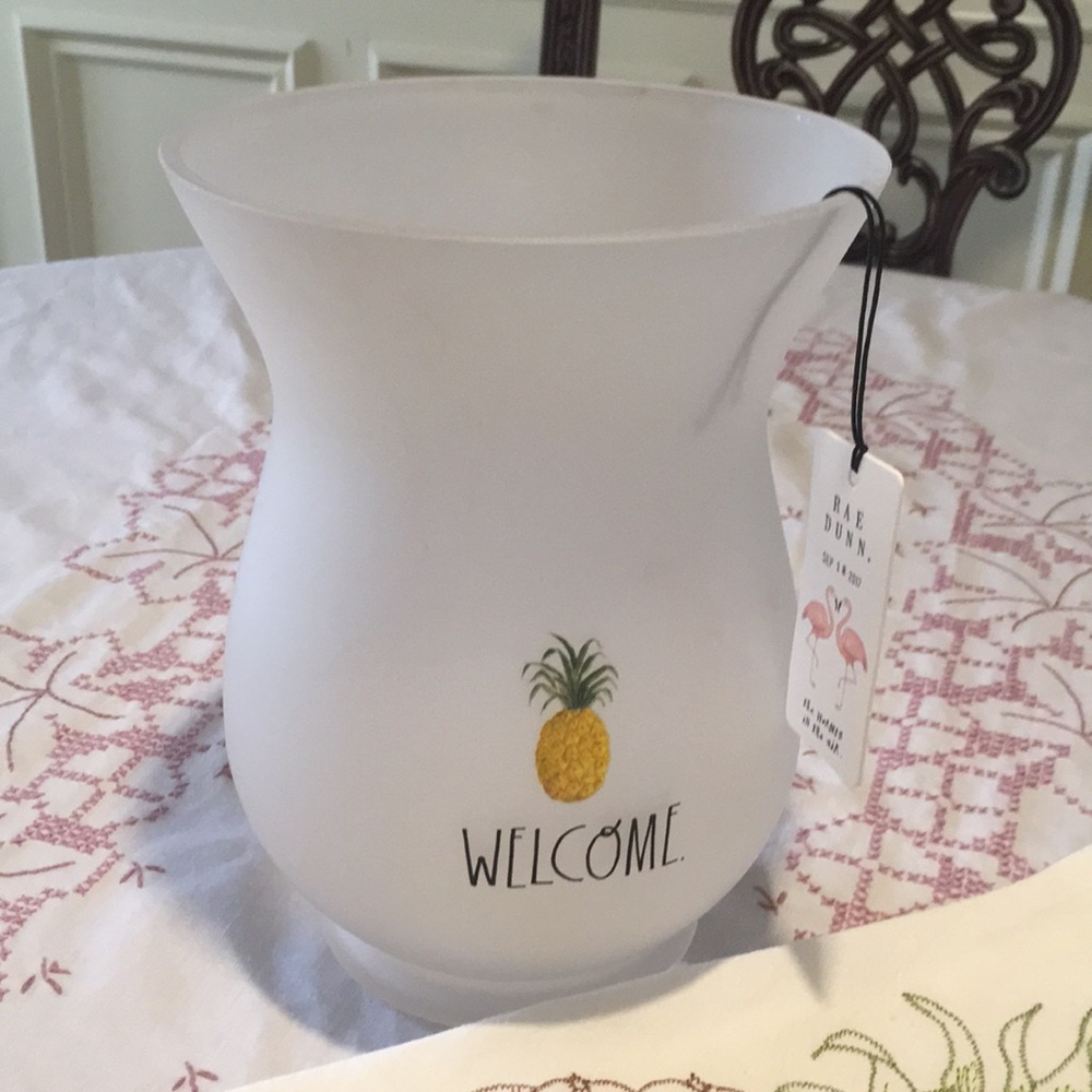 🌺SOLD🌺Rae Dunn WELCOME vase NEW - Picture 4 of 5